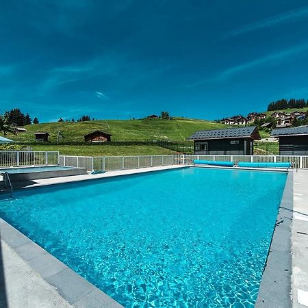 Appartement Au Coeur Des Aravis Manigod Buitenkant foto