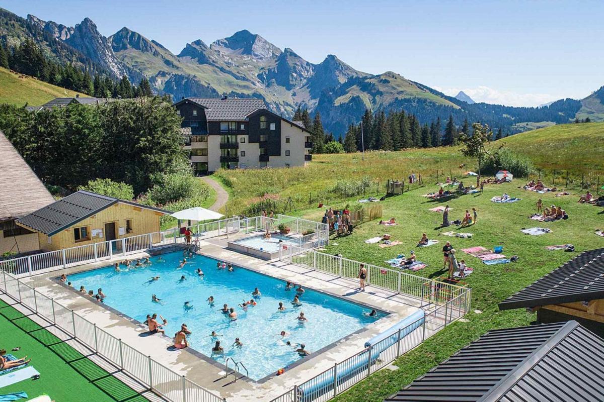 Appartement Au Coeur Des Aravis Manigod Buitenkant foto